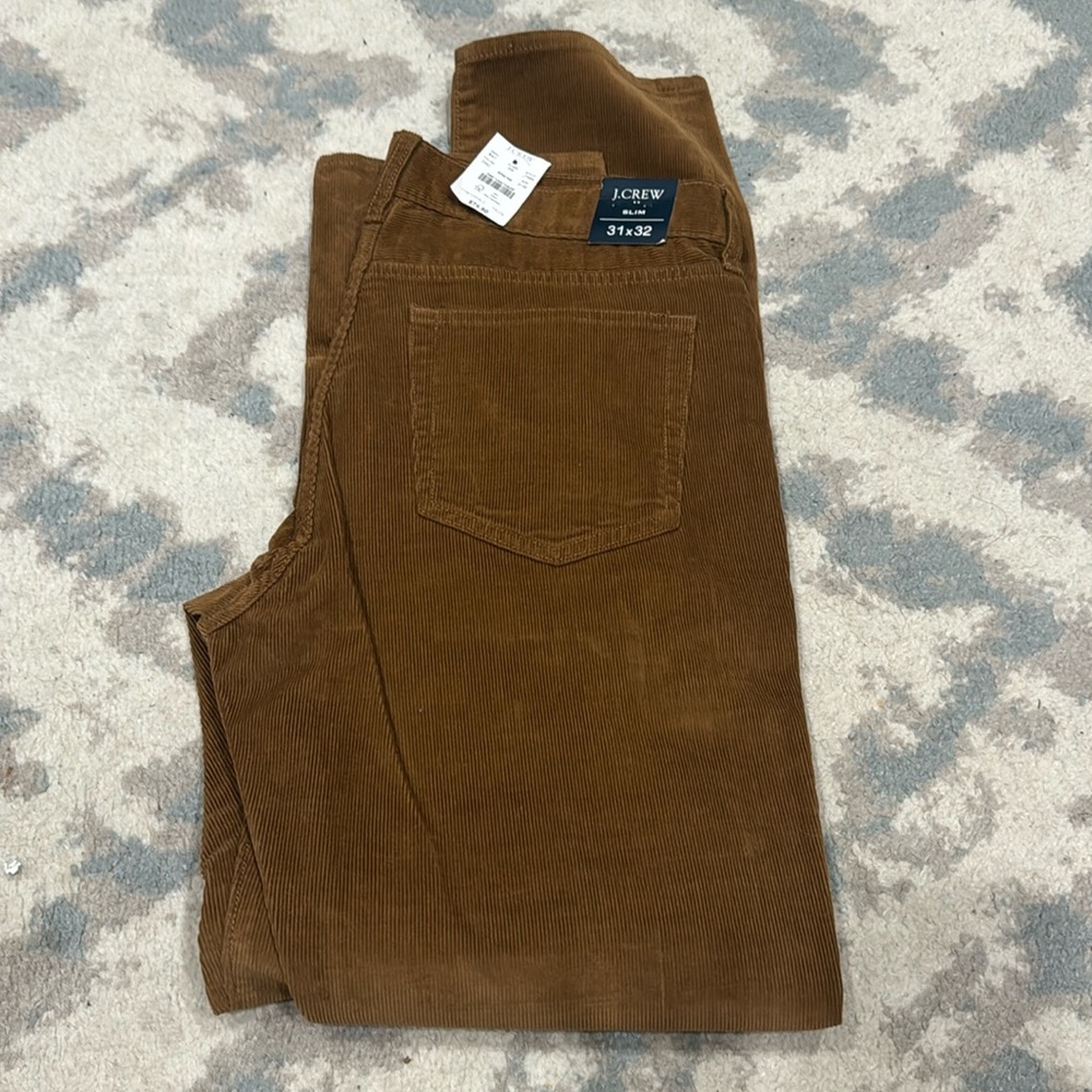 Jcrew flex corduroy brand new pants